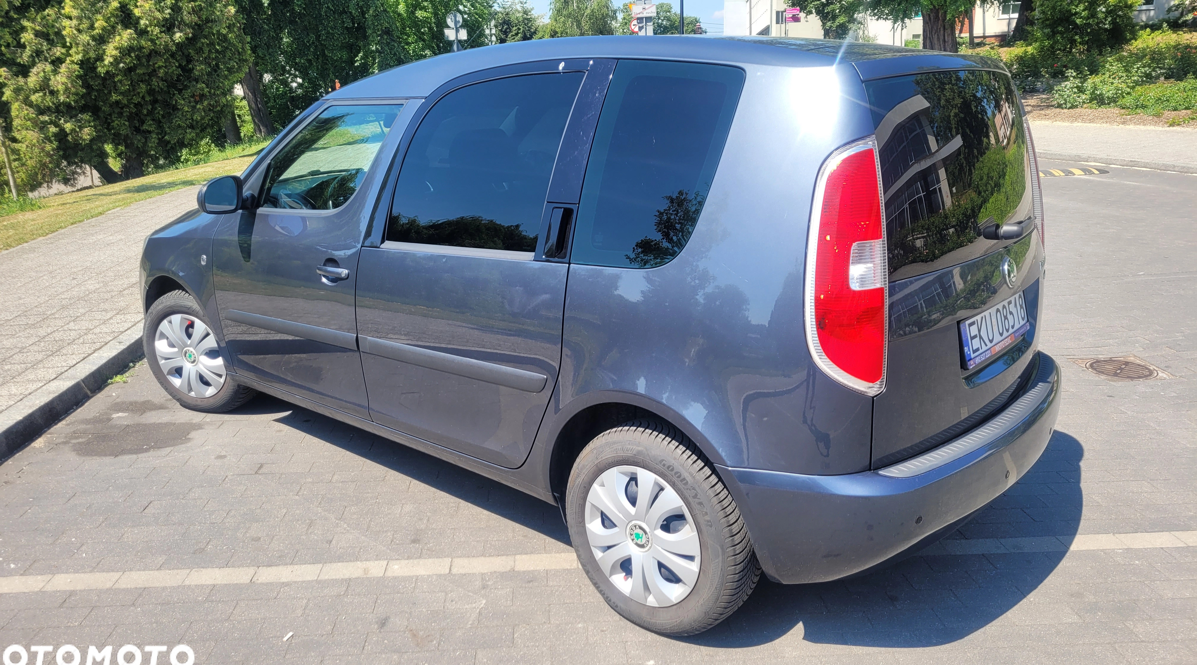 Skoda Roomster cena 12900 przebieg: 189500, rok produkcji 2008 z Kutno małe 92